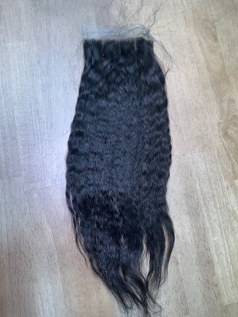 Kinky Straight Closure