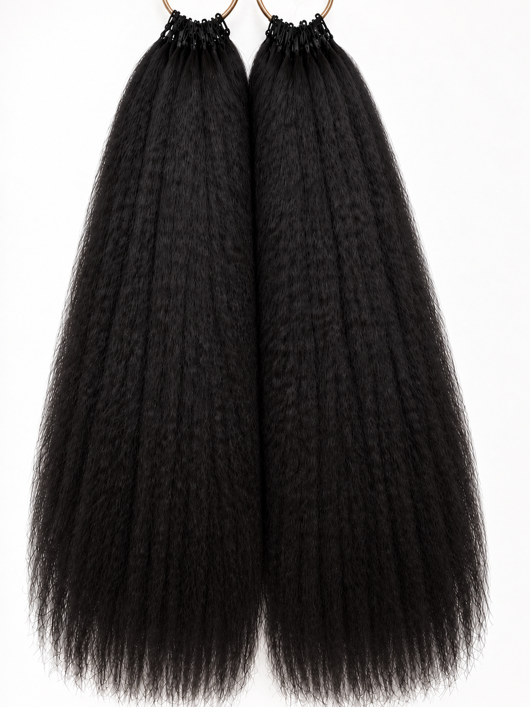 Kinky Straight Crochet Hair