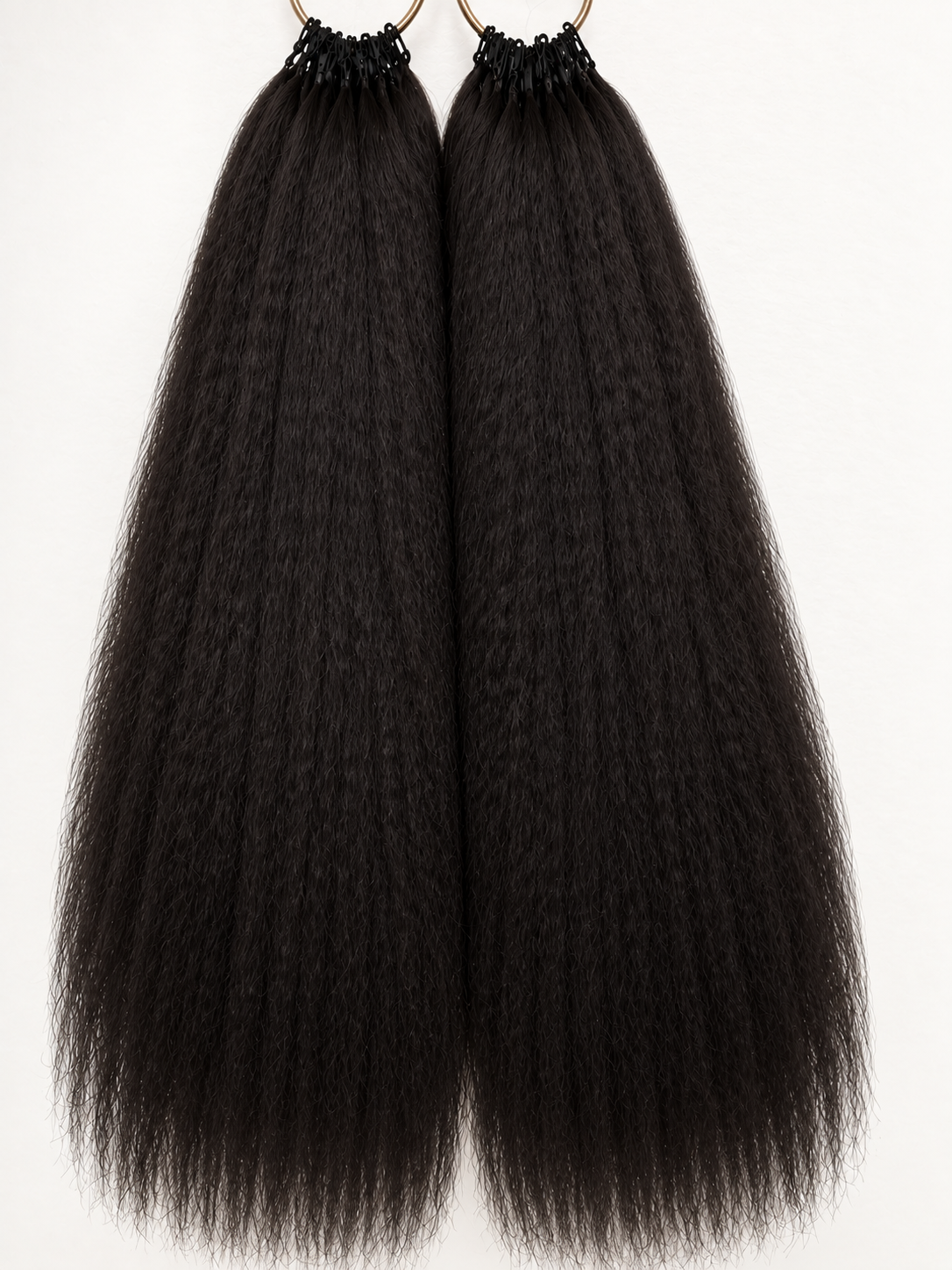 Kinky Straight Crochet Hair